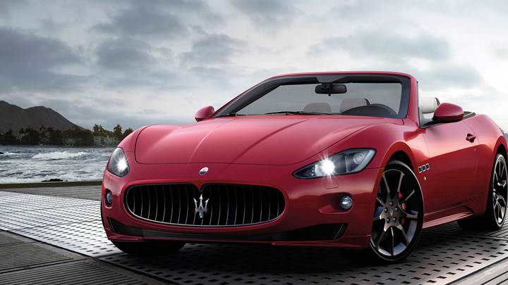 2012 Maserati Grancabrio Sport In Red Color